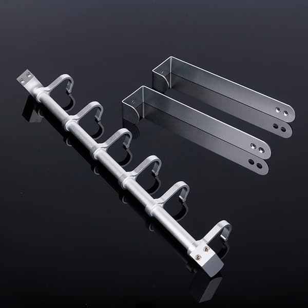 Aluminium dørkrog Silver