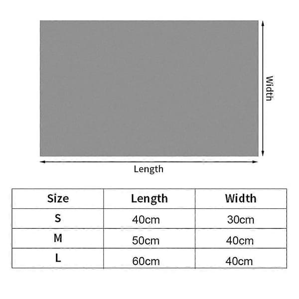 Non-slip Bathroom Mat, Dustproof Oven Mat, Practical Washing Machine Mat, Table Mat, Pink pink 30x40cm