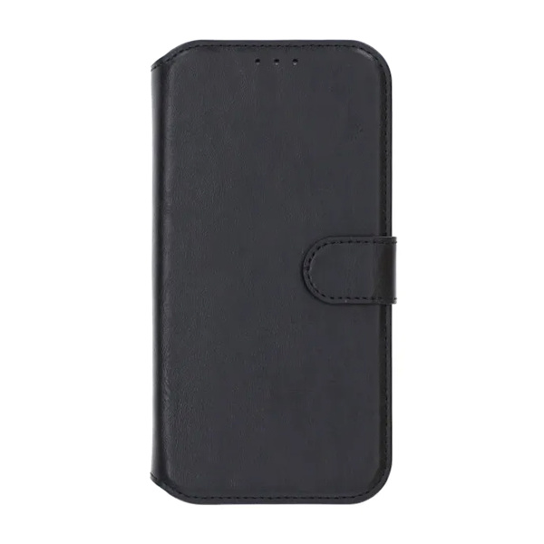 Compatible with iPhone 17 Magnetic Wallet Case - Black Svart black
