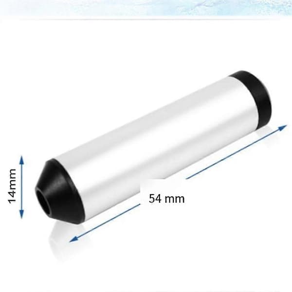Miniatyrdiffraktionsspektrometer för gemmologi, 55 mm långt smyckestestverktyg, handhållet gemspektrometer