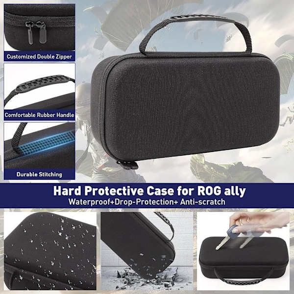 Förvaringsväska för Handhållen Spelkonsol, Case för ASUS Rog Ally