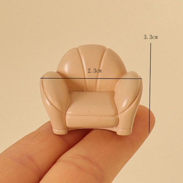 Dockhus Miniatyr Soffa Te Bord 3 3 3 3