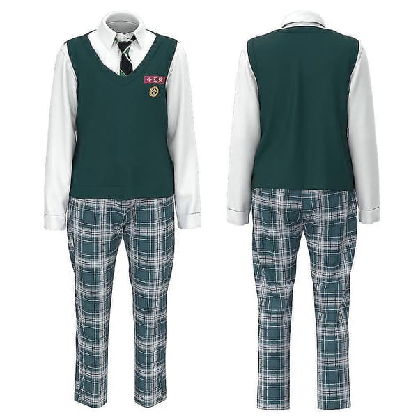 Vi er alle døde, zombie skoleuniform sæt S