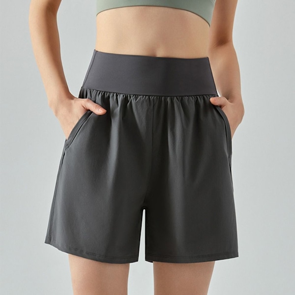 Jooga Shorts Urheilushortsit HARMAA XL harmaa grey XL