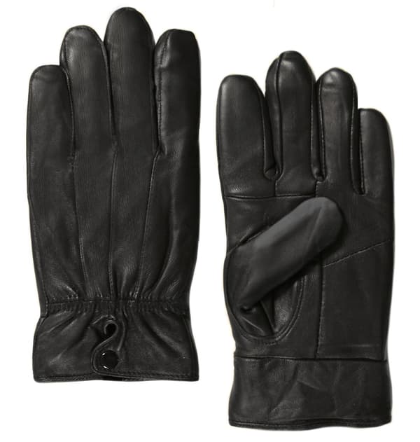 Klassisk herrhandske i lammnappa läder - Small S