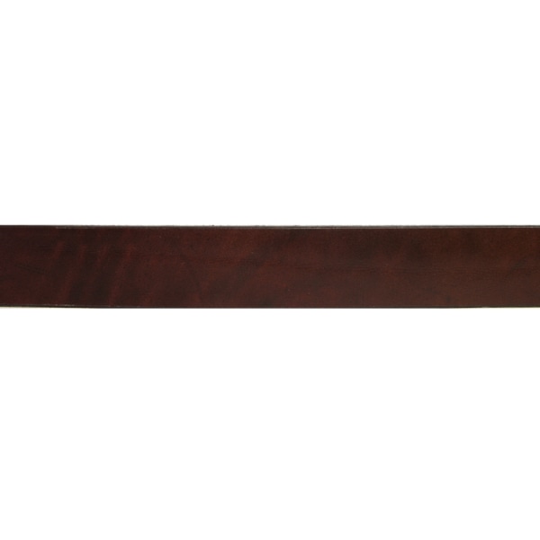 Herrbälte i äkta oxläder (svart eller brun) Brown Brun - 105 cm (midjemått)