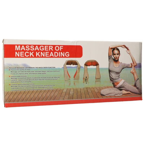 Massagekrage med värme 16 massagepunkter