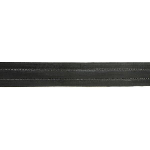 Svart 40mm jeansbälte i kalvläder 95 cm (midjemått)