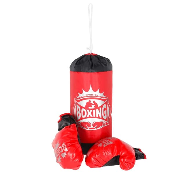 Boxningsset för barn med boxningssäck och handskar