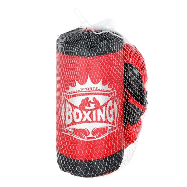 Boxningsset för barn med boxningssäck och handskar
