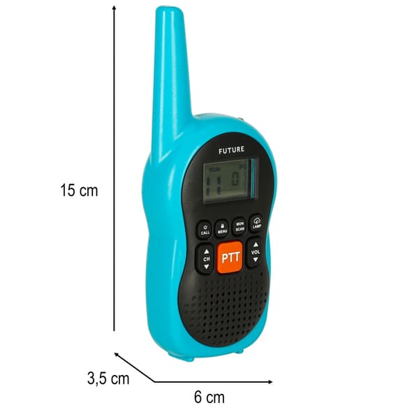Walkie-talkies för barn 3 km räckvidd