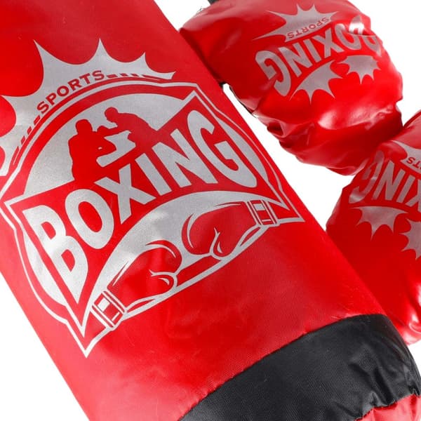 Boxningsset för barn med boxningssäck och handskar