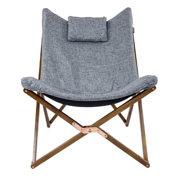 Bo-Camp Campingstol Bloomsbury M grå grå
