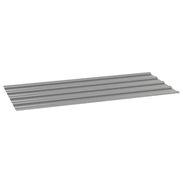 vidaXL Takplåt 12 st rostfärgad 100x44 cm rosttrögt stål Brun