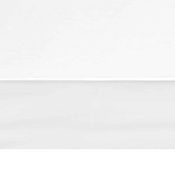 vidaXL Madrass 100x200 cm 7 zoner PU-skum 10 cm H2 H3 Vit