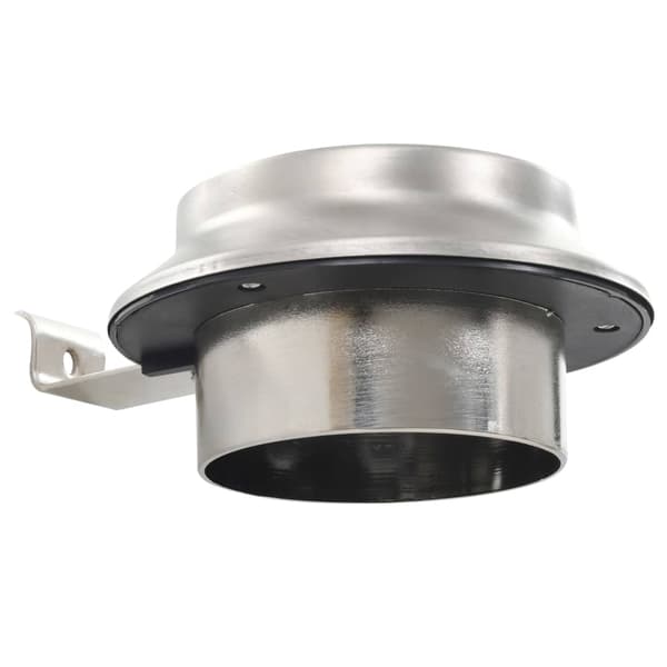 vidaXL Sollampa LED set 6 st rund 12 cm vit Silver