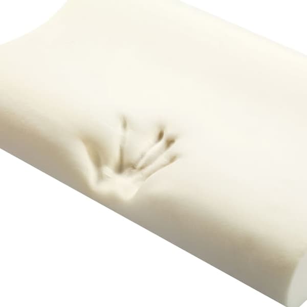 vidaXL Ortopedisk nackkudde med Memory foam Creme