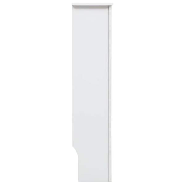 vidaXL Elementskydd vit 112x19x81,5 cm MDF Vit