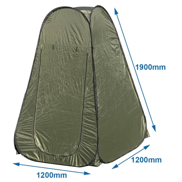 ProPlus Pop-up duschtält polyester grön Grön