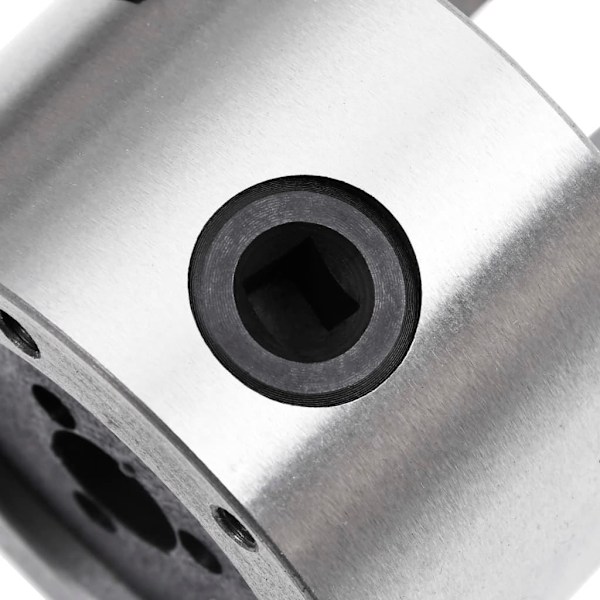 vidaXL 3-backs självjusterande svarvchuck 100 mm stål