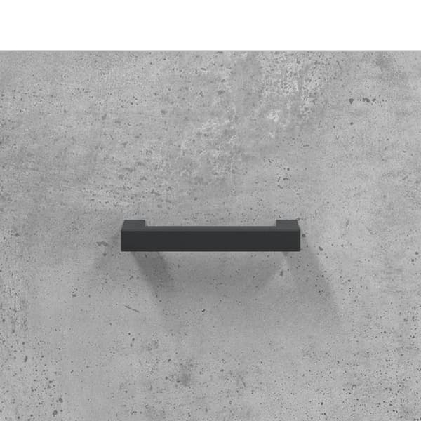 vidaXL Skänk betonggrå 69,5x34x90 cm konstruerat trä Grå