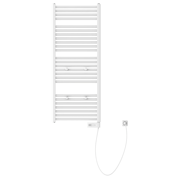 EISL Badrumselement med timer vit 120x50x15 cm Vit