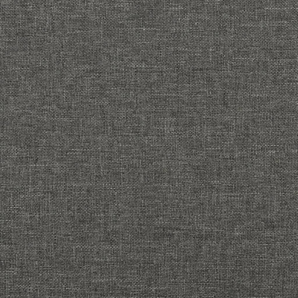 vidaXL Ramsäng mörkgrå 200x200 cm tyg Grå