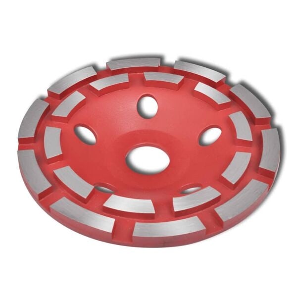 vidaXL Diamantslipskål dubbla rader 125mm
