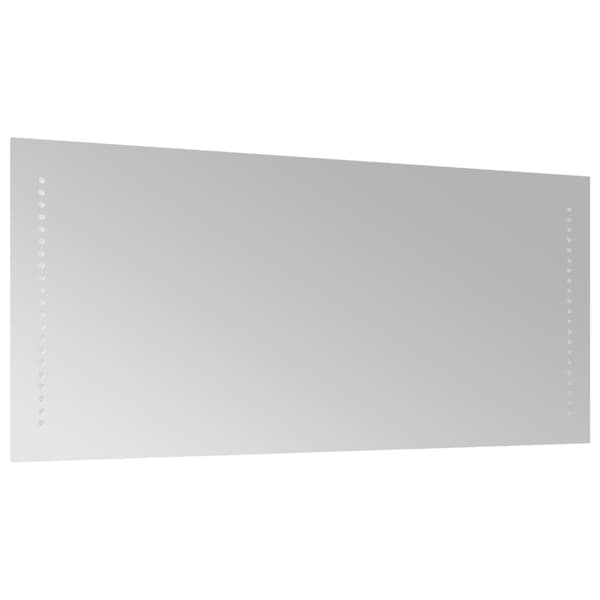 vidaXL Badrumsspegel LED 40x90 cm Transparent