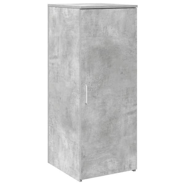 vidaXL Receptionsdisk betonggrå 180x50x103,5 cm konstruerat trä Grå