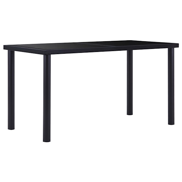 vidaXL Matgrupp 5 delar konstläder cappuccino Brun