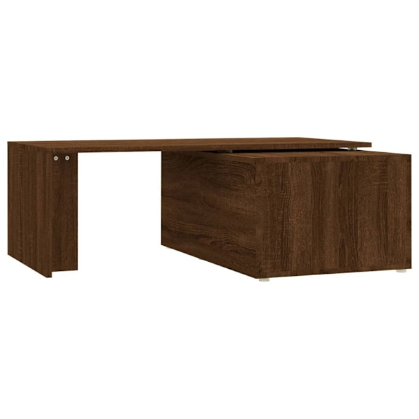 vidaXL Soffbord Brun ek 150x50x35 cm konstruerat trä Brun