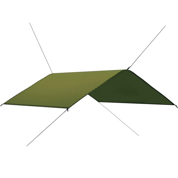 vidaXL Tarp 4x4 m grön Grön
