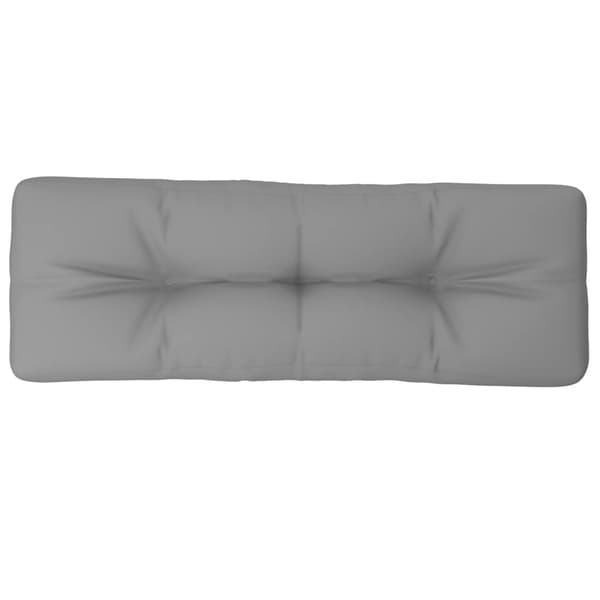 vidaXL Palldyna grå 120x40x12 cm tyg grå