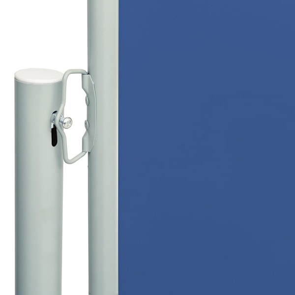 vidaXL Infällbar sidomarkis 180x600 cm blå Blå