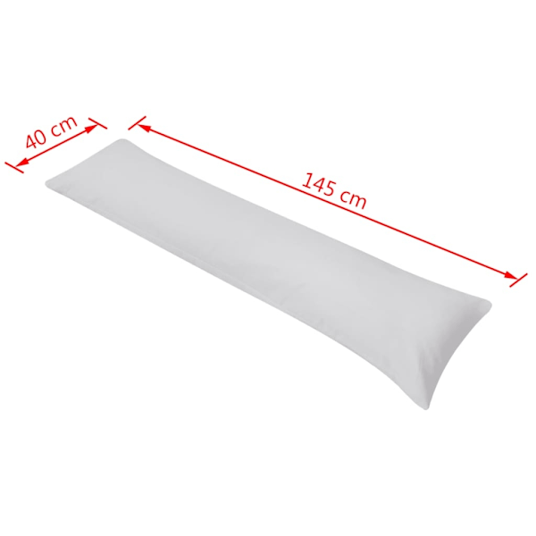 vidaXL Gravidkudde 40x145 cm grå grå