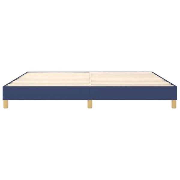 vidaXL Ramsäng blå 200x200 cm tyg Blå