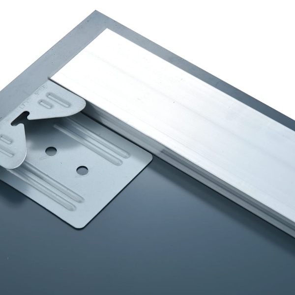 vidaXL Badrumsspegel LED med touch-sensor 80x60 cm Silver