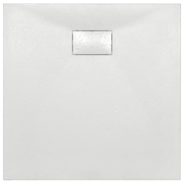 vidaXL Duschkar SMC vit 80x80 cm Vit