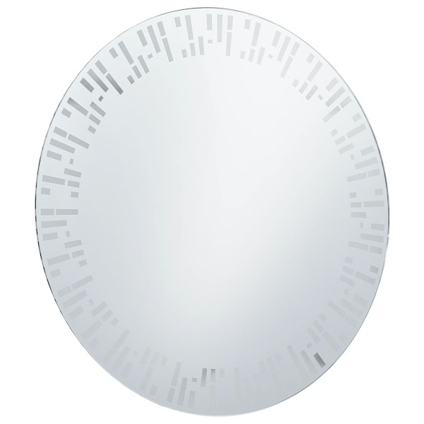 vidaXL Badrumsspegel LED 60 cm Silver