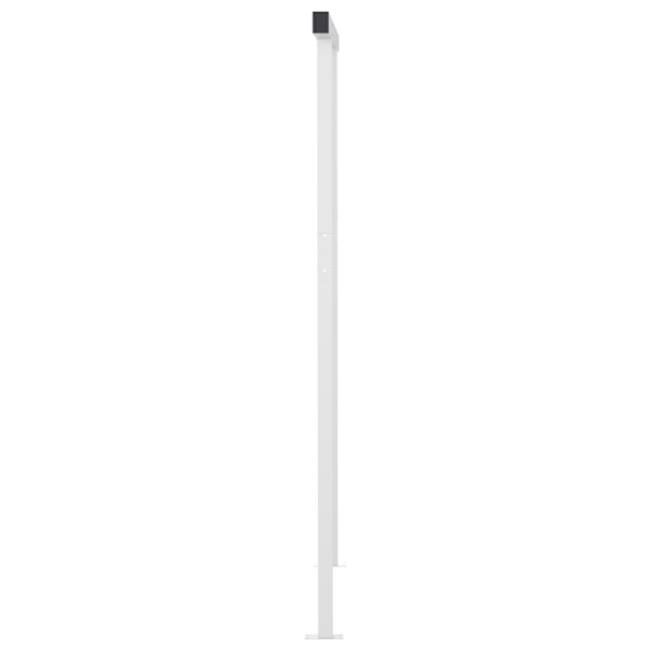 vidaXL Automatisk markis med vindsensor & LED 4x3 m antracit Antracit