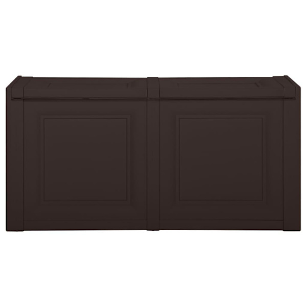 vidaXL Dynlåda brun 86x40x42 cm 85 L Brun
