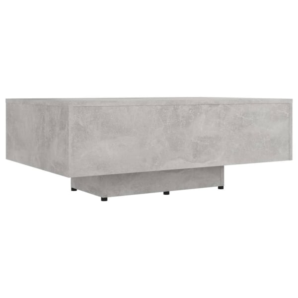 vidaXL Soffbord betonggrå 85x55x31 cm spånskiva grå