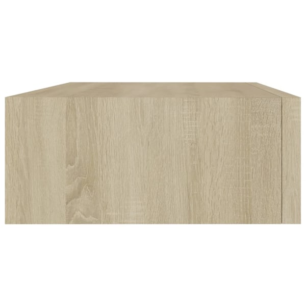 vidaXL Väggmonterade lådor ek 2 st 40x23,5x10 cm MDF Brun