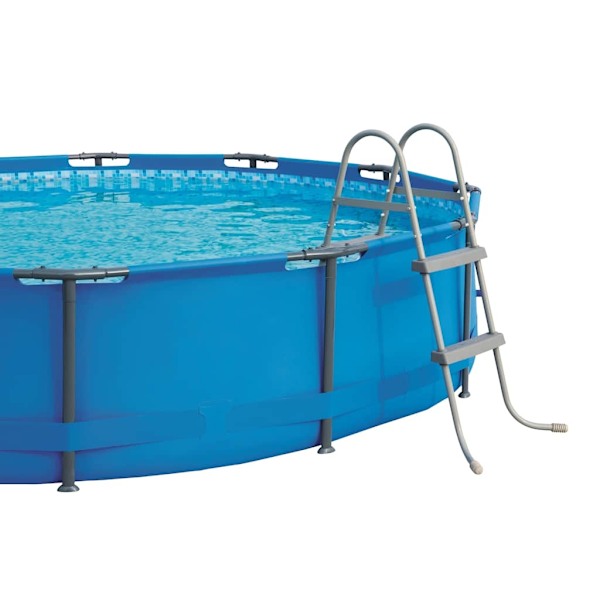 Bestway Poolstege 2 steg 84 cm 58430 grå