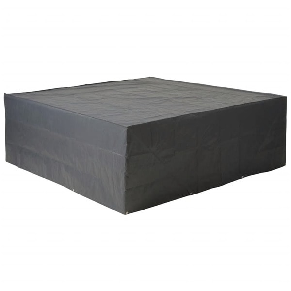 Nature Överdrag för lågbord och stolar 200x200x70 cm grå
