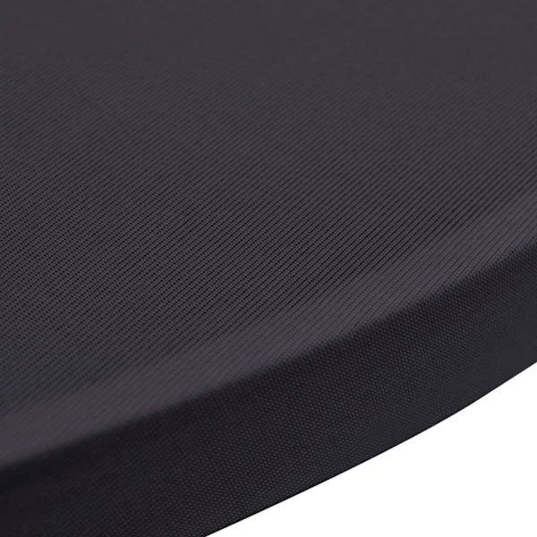 vidaXL Bordsöverdrag 4 st 80 cm stretch antracit Antracit