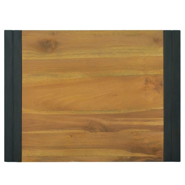 vidaXL Badrumsskåp 60x45x35 cm massiv teak Brun