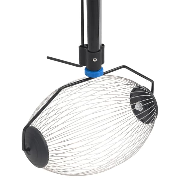 vidaXL Muttersamlare blå 127 cm stål