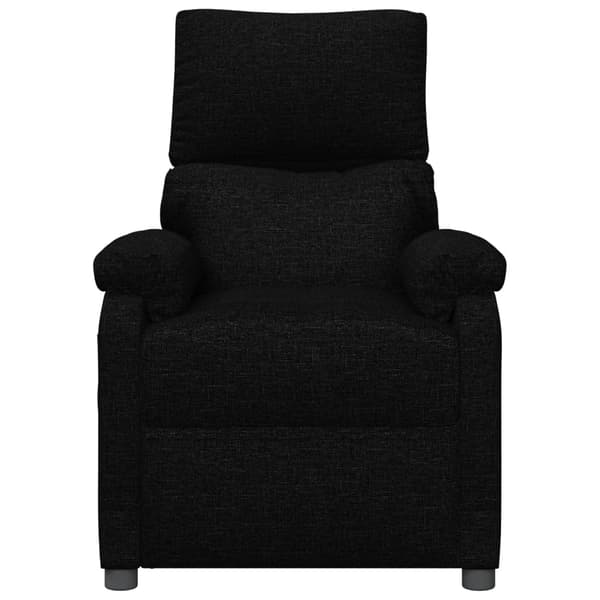 vidaXL Reclinerfåtölj svart tyg art
